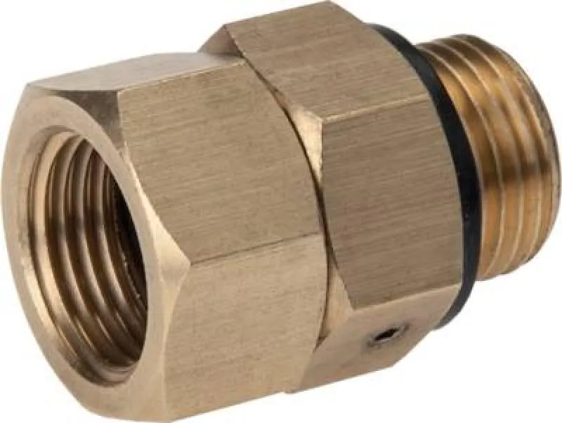 Heißwasser-Drehgelenk Messing PN 30 bar