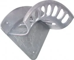 Wandschlauchhalter Aluminium 348x257x144mm