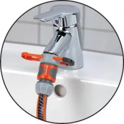 GARDENA®-Adapter für Indoor-Wasserhähne, PN 12, Gardenaadapter, Adapter Gardena, Wasserhahnadapter Gardena
