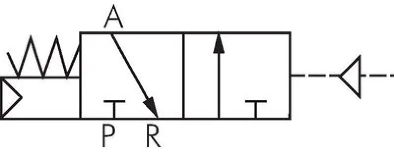 3/2-Wege Pneumatikventile G 1/8" – Baureihe SF2000 von YPC