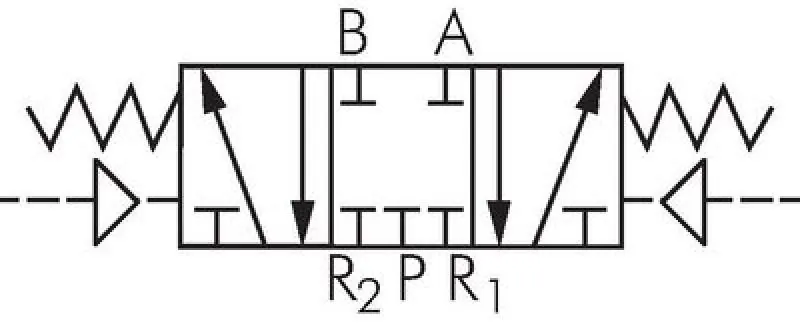 5/2-Wege & 5/3-Wege Pneumatikventile G 1/8" – Baureihe SF2000 von YPC