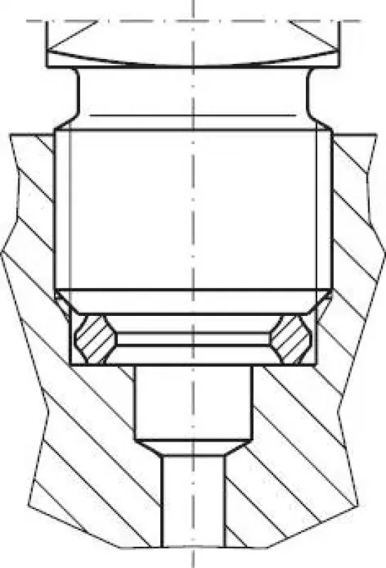 WIKA Profildichtringe für Manometer mit Zentrierzapfen, Original Ersatzteil, alle Größen