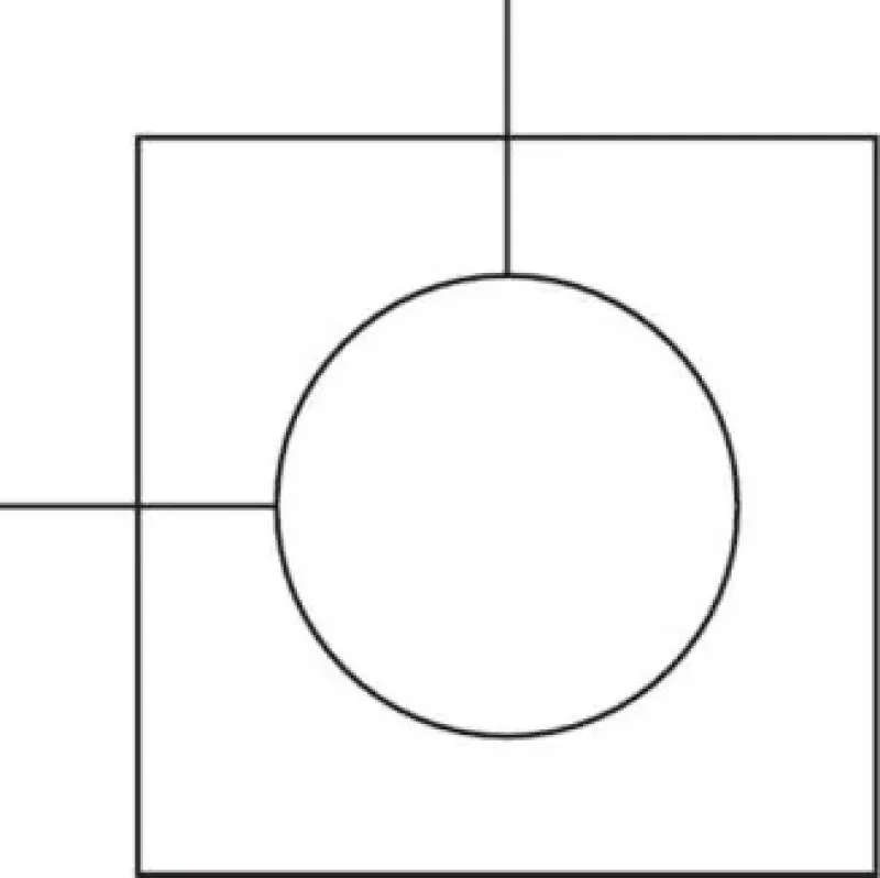 Schaltsymbol 8-fach Aluminium-Verteilerleiste PN 16 für industrielle Anwendungen