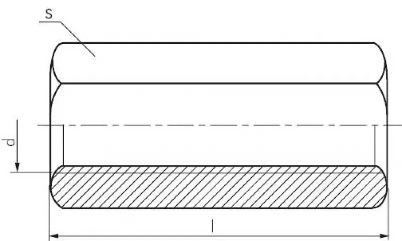 Verbindungsmuffen Stahl verzinkt, alle Größen