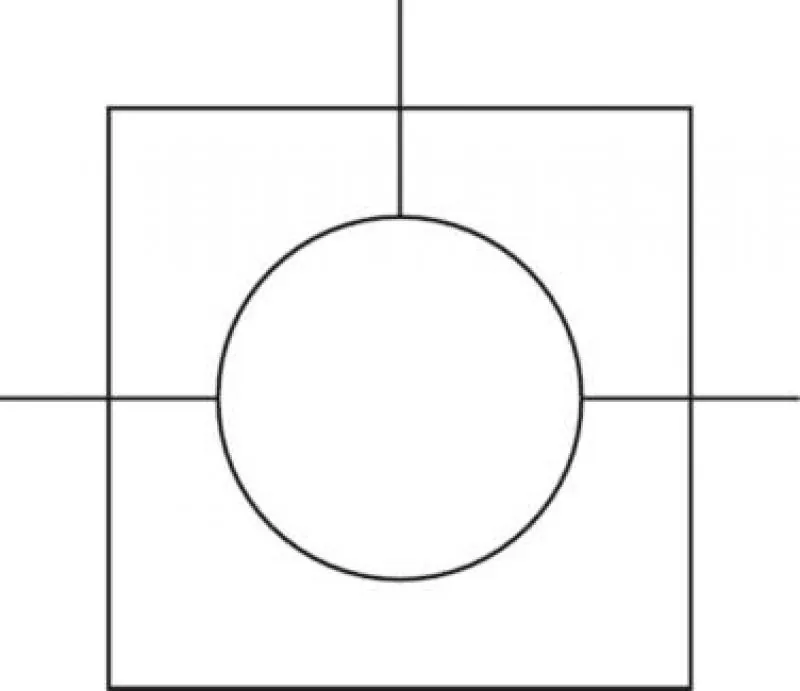 Durchflusssymbol 12-fach Aluminium-Verteilerblock PN 16 für zentrale Druckluftverteilung