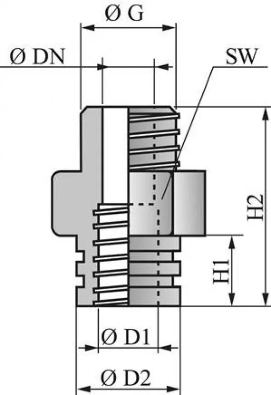 Saugerhalter für Flachsauger, Ovalsauger und Balgsauger P-Serie Form 3