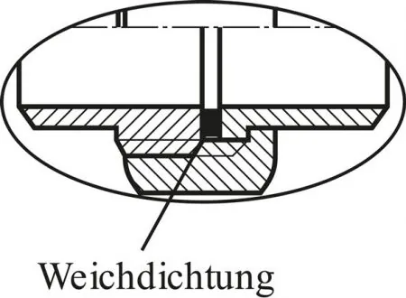 Verschraubungen mit Anschweißende & Außengewinde - flach dichtend, PN 16, Edelstahl