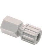 Gerade Aufschraubverschraubungen, PA, Anschlussprinzip "1" für Schläuche (nicht für PTFE-Schläuche), Schlauchverbinder, Verbinder, Verschraubung, alle Größen