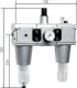 Detailansicht Aventics Wartungseinheit Multifix Baureihe 5 3-teilig 13500 l/min