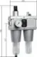 Detailansicht Aventics Wartungseinheit Multifix Baureihe 5 13500 l/min