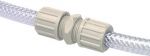 Gerader Verbinder für Gewebeschlauch TX, Material PP, PN 10, Verschraubung, Verbinder, Schlauchverbinder, TX-Schlauch, alle Größen