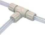 T-Verbinder für Gewebeschlauch TX, Material PP, PN 10, Verschraubung, Verbinder, Schlauchverbinder, TX-Schlauch, alle Größen