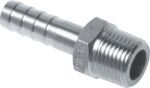 Gewindetüllen mit konischem Gewinde, Edelstahl 1.4408 bis 16 bar, Tülle, Schlauch, alle Größen