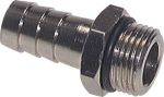 Gewindetüllen mit zylindrischem Gewinde, mit NBR O-Ring, bis 30 bar, Tülle, Schlauch, alle Größen