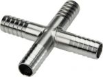 Kreuz-Schlauchverbinder Edelstahl 1.4301, PN 16, Verbinder, Schlauchverbinder, Kreuz-Verbinder, alle Größen