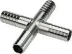 Kreuz-Schlauchverbinder Edelstahl 1.4301, PN 16, Verbinder, Schlauchverbinder, Kreuz-Verbinder, alle Größen