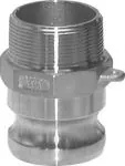 KAMLOCK Schnellkupplungsstecker mit Außengewinde, Aluminium, Typ F, Kamlockstecker, Kamlockkupplung, Kupplung, alle Größen
