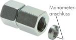 Manometerverschraubungen mit Dichtkegel (zum Aufschrauben auf eine Verschraubung), Stahl verzinkt, alle Größen, Schneidring, Schneidringverschraubung, Reduziereinsatz, Klemmring, Klemmringverschraubung