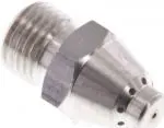 Sicherheitsdüse für Blaspistole, M 12 x 1,25 (AG), Aluminium, Düse, Sicherheitsdüse, Ausblasdüse