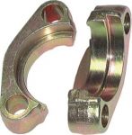 SAE-Flanschhälften, 3000 / 6000 PSI, Stahl verzinkt