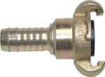Kompressorkupplungen mit Schlauchtülle, drehbar (ähnlich DIN 3489), 42 mm, 16 bar Temperguss verz., NBR-Dichtung