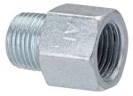 Reduziernippel mit R-Gewinde / metrischem Gewinde, bis 100 bar