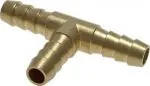 T-Schlauchverbinder Messing, PN 16, Verbinder, Schlauchverbinder, T-Verbinder, alle Größen