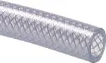 100m PVC-Schlauch mit Gewebeeinlage - Lebensmittelqualität, transparent, PVC-Schlauch, Gewebeschlauch, Rollenware