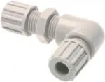Winkel-Schottverschraubungen, PA, Anschlussprinzip "1" für Schläuche (nicht für PTFE-Schläuche), Schlauchverbinder, Verbinder, Verschraubung, alle Größen