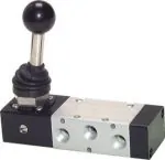 5/2-Wege-Handhebelventile G 1/8", Baureihe XMV 1000