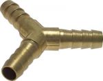 Y-Schlauchverbinder Messing, PN 16, Verbinder, Schlauchverbinder, Y-Verbinder, alle Größen