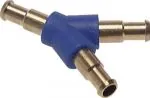 Y-Steckverbinder für PUR-, PUN- und PA-Schlauch, Verbinder, Schlauchverbinder, Y-Verbinder, PN 10